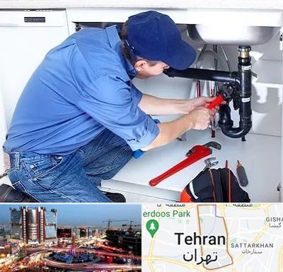 لوله کش در صادقیه