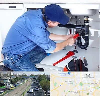 لوله کش در جنوب تهران