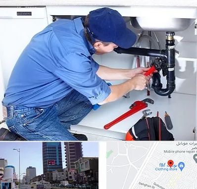 لوله کش در چهارراه طالقانی کرج