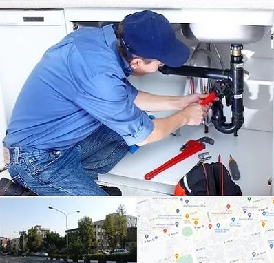 لوله کش در میدان کاج