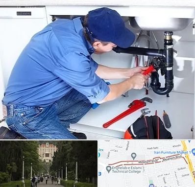 لوله کش در بلوار معلم رشت