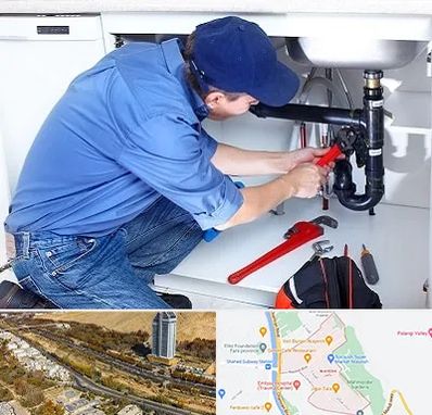 لوله کش در خیابان نیایش شیراز