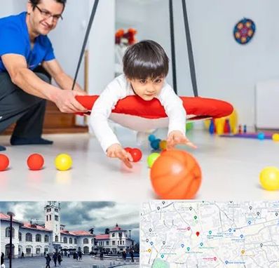 کاردرمانی ذهنی در میدان شهرداری رشت 