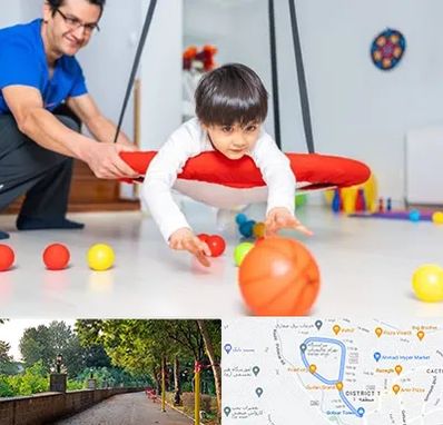 کاردرمانی ذهنی در فلکه گاز رشت 