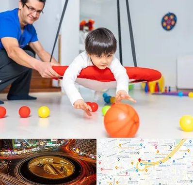 کاردرمانی ذهنی در میدان ولیعصر 