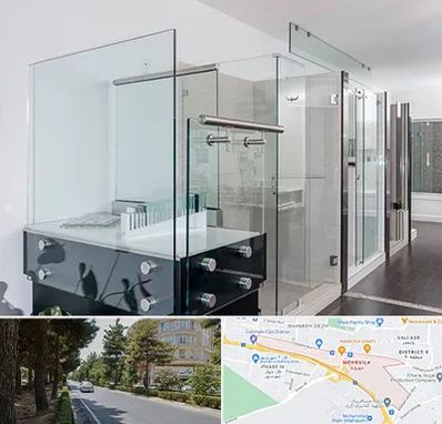 فروشگاه شیشه در مهرویلا کرج 