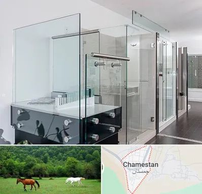 فروشگاه شیشه در چمستان