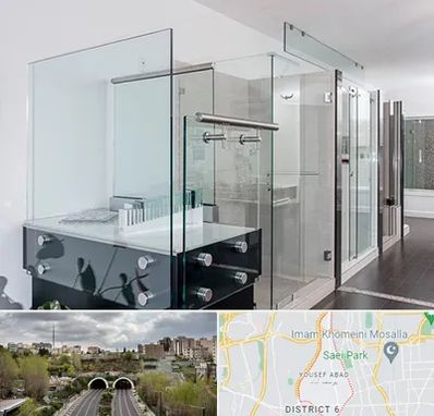 فروشگاه شیشه در یوسف آباد 