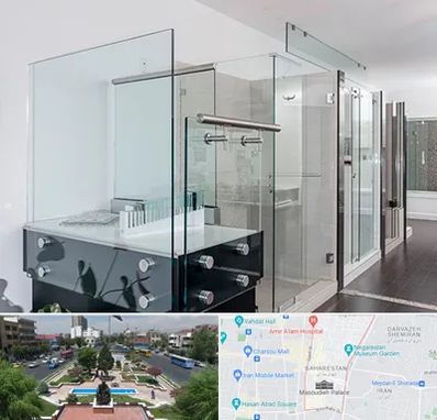 فروشگاه شیشه در بهارستان 