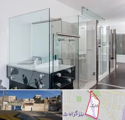 فروشگاه شیشه در اتابک