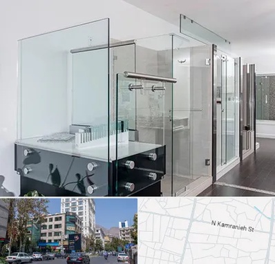 فروشگاه شیشه در کامرانیه