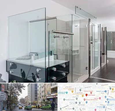 فروشگاه شیشه در فاطمی 