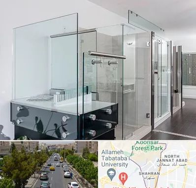 فروشگاه شیشه در شهران 