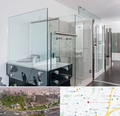 فروشگاه شیشه در آیت الله کاشانی 