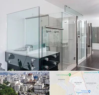 فروشگاه شیشه در ولنجک 