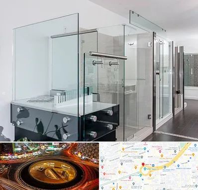 فروشگاه شیشه در میدان ولیعصر 