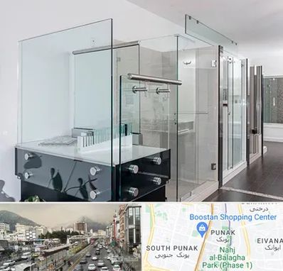 فروشگاه شیشه در پونک 