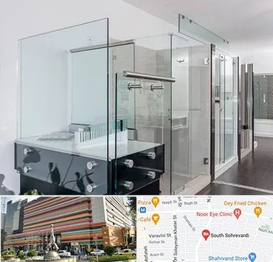 فروشگاه شیشه در سهروردی 