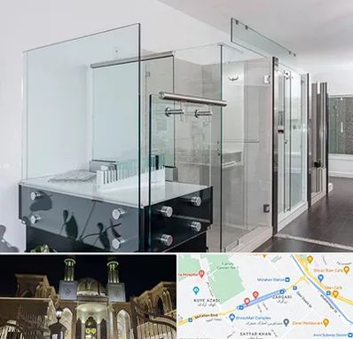 فروشگاه شیشه در زرگری شیراز 