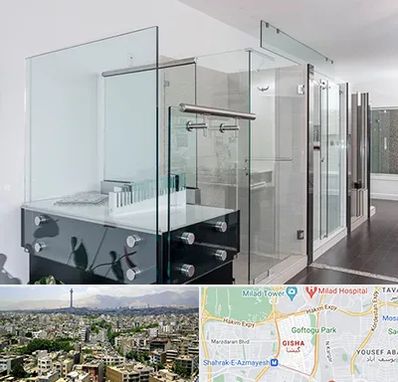 فروشگاه شیشه در گیشا 