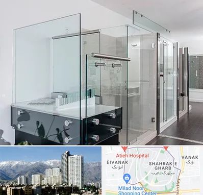 فروشگاه شیشه در شهرک غرب 