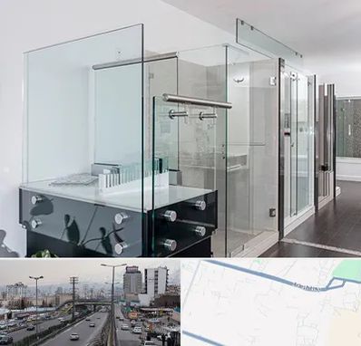 فروشگاه شیشه در بلوار ارتش