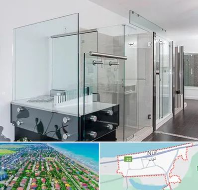 فروشگاه شیشه در نور