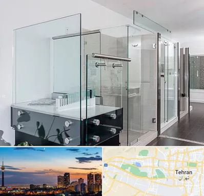 فروشگاه شیشه در غرب تهران 