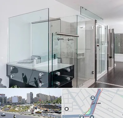 فروشگاه شیشه در هفت تیر