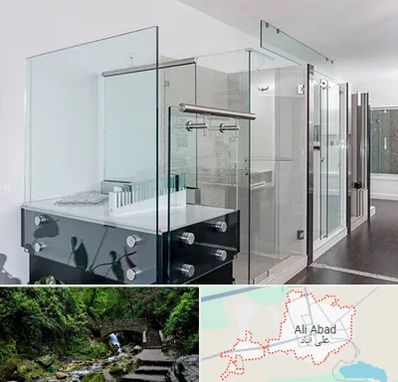 فروشگاه شیشه در علی‌ آباد کتول