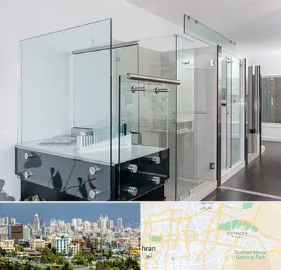 فروشگاه شیشه در شرق تهران 