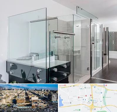 فروشگاه شیشه در شهرک راه آهن 