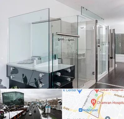 فروشگاه شیشه در اقدسیه 