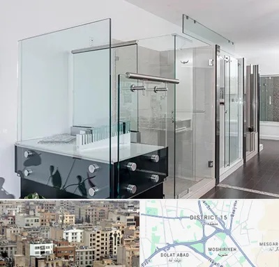 فروشگاه شیشه در جنوب شرق تهران