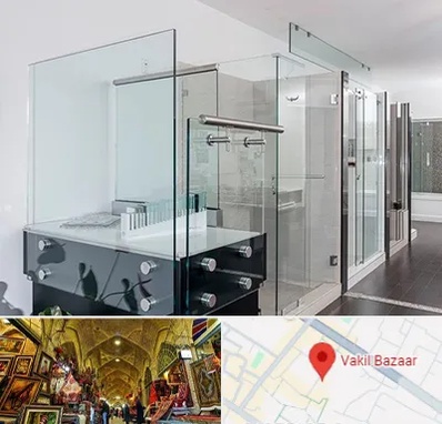 فروشگاه شیشه در بازار وکیل شیراز