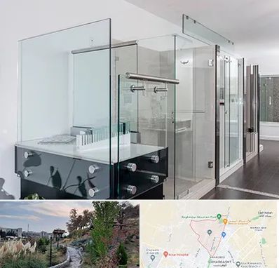 فروشگاه شیشه در باغستان کرج 