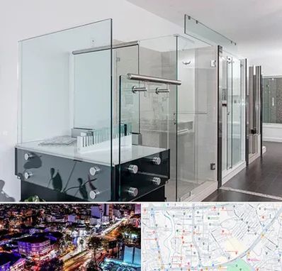 فروشگاه شیشه در منظریه رشت 