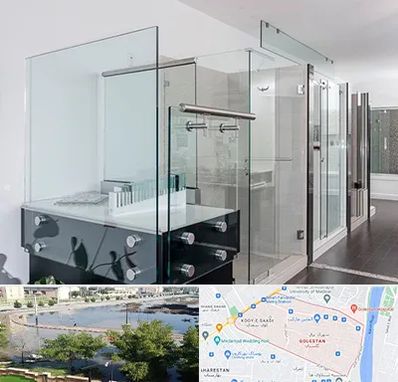 فروشگاه شیشه در گلستان اهواز 