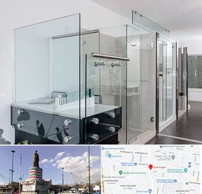 فروشگاه شیشه در کارگر جنوبی 