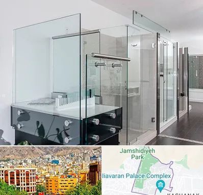 فروشگاه شیشه در نیاوران 