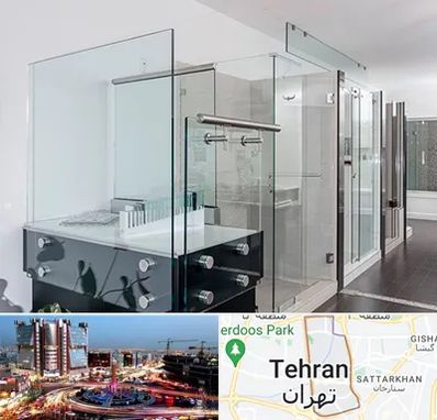 فروشگاه شیشه در صادقیه 