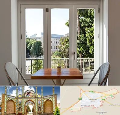 شیشه دوجداره در سمنان