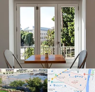 شیشه دوجداره در گلستان اهواز 