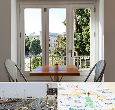 شیشه دوجداره در بلوار توس مشهد 