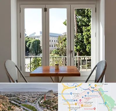 شیشه دوجداره در معالی آباد شیراز 