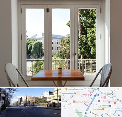 شیشه دوجداره در خیابان ملاصدرا شیراز 