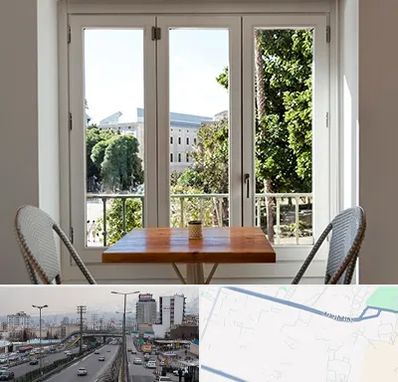 شیشه دوجداره در بلوار ارتش