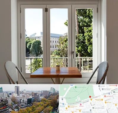 شیشه دوجداره در بلوار کشاورز 