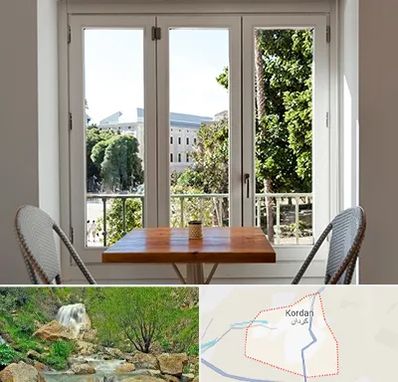 شیشه دوجداره در کردان