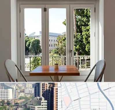 شیشه دوجداره در خیابان بهشتی